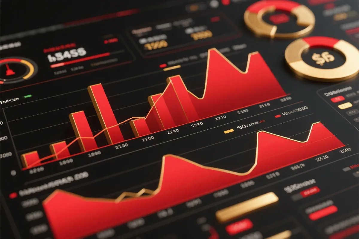 Trend and result analytics visualization